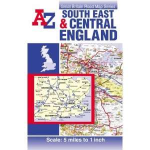   South East and Central England (Road Map) (9781843480440): Books