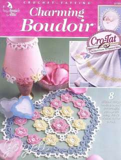 Charming Boudoir, floral & butterfly crochet patterns  