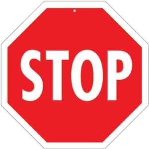  Stop Sign Two Sided Decoration: Toys & Games
