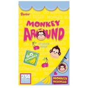 Monkey Around Sticker Book Party Accessory