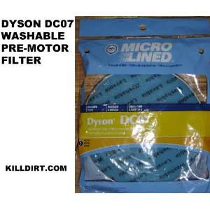  Dyson Vacuum Cleaner DC07 000022 Washable Lifetime HEPA 