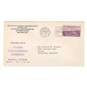   Exposition (89var) First Day Cover; Pacific International Exposition