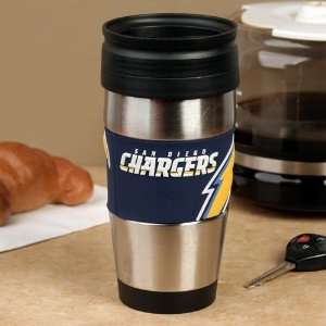  NFL San Diego Chargers Stainless Steel & PVC Travel 