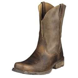 NEW Ariat Mens Rambler Western Boots 10002317 Earth & Brown Bomber 