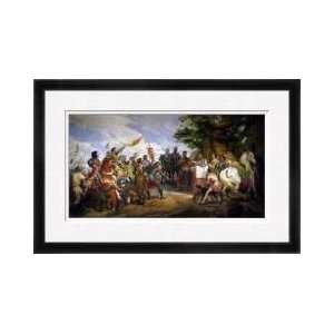 The Battle Of Bouvines 27th July 1214 1827 Framed Giclee Print  