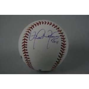  Victor Martinez Signed Ball   Tigers Psa   Autographed 