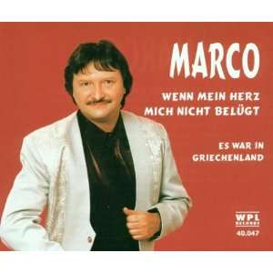  Wenn mein Herz micht nicht belügt [Single CD]: Marco 