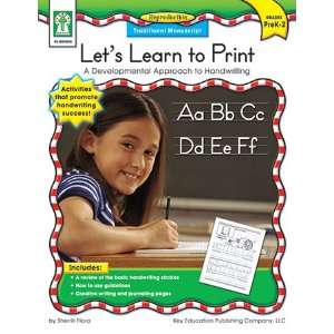  6 Pack CARSON DELLOSA LETS LEARN TO PRINT TRADITIONAL 