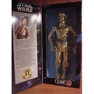    AUTOGRAPHED(Anthony Daniels) Star Wars 12in C3PO 