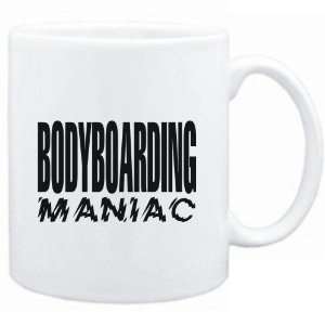    Mug White  MANIAC Bodyboarding  Sports