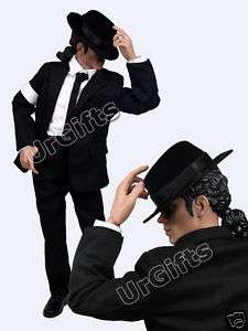 Michael Jackson Doll 1/6 12 Figure BLACK Suit Set+Body  