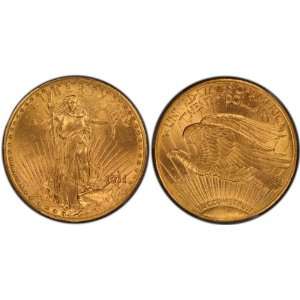  $20 St. Gauden Double Eagle 1911 D Uncirculated BU 