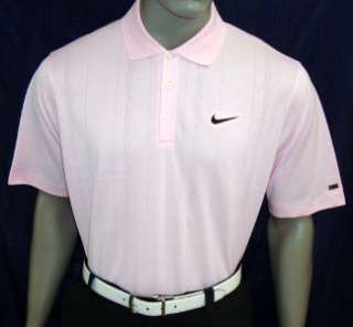 610) L 2011 Nike Tiger Woods Mercerized Drop Needle Tour Logo Polo 