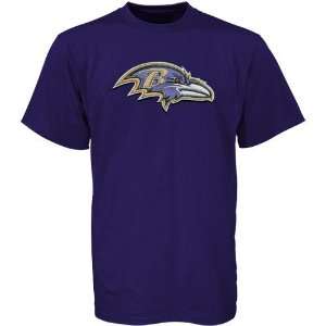  Baltimore Ravens Purple Logo Tech T shirt: Sports 