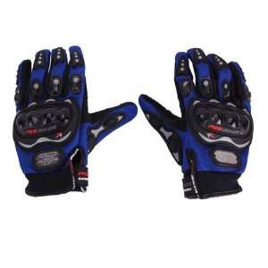  Bicycle/Motorcycle Riding Protective Gloves Blue XL 