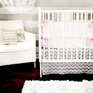  Peace, Love & Pink Crib Bedding Set: Baby