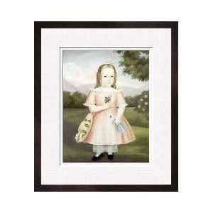  Portrait Of A Girl Framed Giclee Print