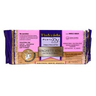 Tinkyada Brown Rice Spaghetti with Rice Bran, 16 Ounce Packages (Pack 