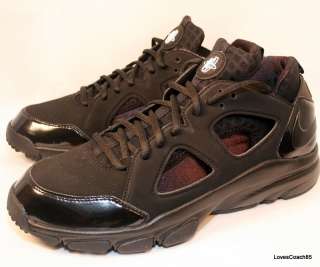 Nike Zoom Huarache TR Low Black/Black 442243 001 NIB Mens Trainer 