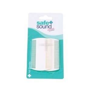 Safe & Sound White Nit Combs x 2