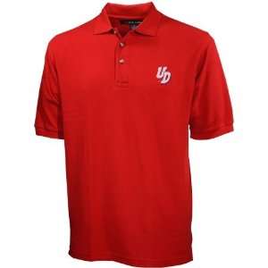 Dayton Flyers Red Pique Polo: Sports & Outdoors