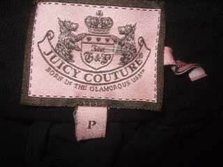 Juicy Couture  Cape Black Wrap Shrug Ruffles P  