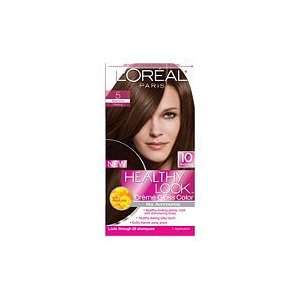  LOreal Healthy Look Creme Gloss Hair Color Medium Brown 