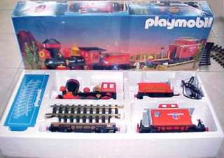 PLAYMOBIL ELECTRIC WESTERN TRAIN SET #4033 + 100S OF OTHER 
