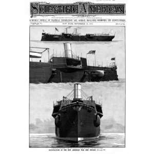 1887 09 17 Illustrations of the New American War Ship 