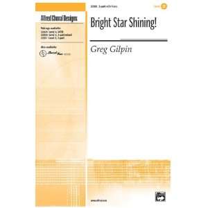   Star Shining Choral Octavo Choir Music by Greg Gilpin Sports
