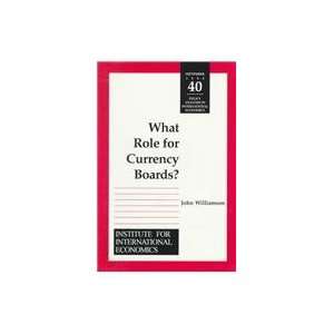   in International Economics) (9780881322224): John Williamson: Books