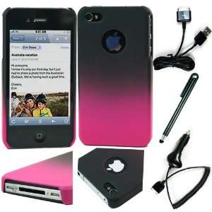   iPhone 4 + USB Data Sync and Charge Cable + Soft Tip Stylus Pen: Cell