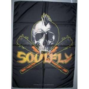 SOULFLY Cloth POSTER Fabric Flag HUGE NEW O 