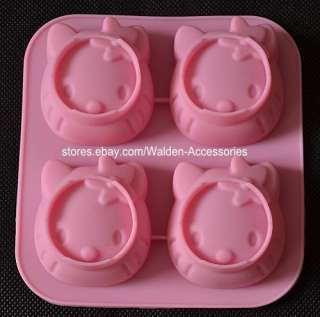   KITTY Cake Chocolate Soap Jelly Ice Cookie Mold Mould Pan 2030  