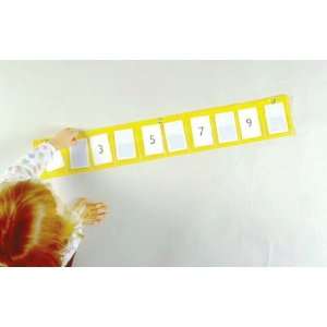  Wall Pocket Number Line   Cards 0 100: Office Products