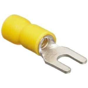   Insulated, Yellow, 12 10 Wire Size, #6 Stud Size (Pack of 100) 