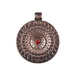  1pc Metal Accent Copper Medallion   Jewelry Basics Accent 