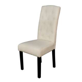 Princeton Upholstered Linen Dining Chairs (Set of 2)  Overstock