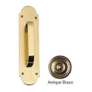 Brass Accents A07 P0241 609 Palladian Antique Brass Pull Plate Door Pl 