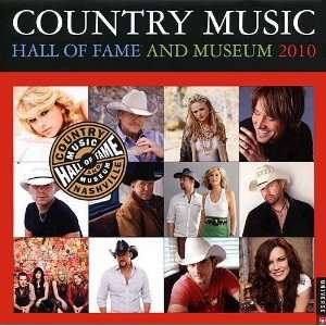  Country Music Hall of Fame 2010 Wall Calendar Office 
