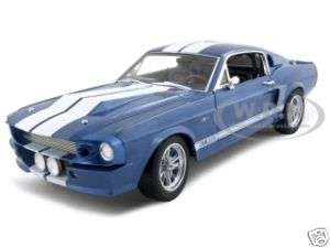 1967 SHELBY MUSTANG GT500 BLUE 1:18 DIECAST MODEL  