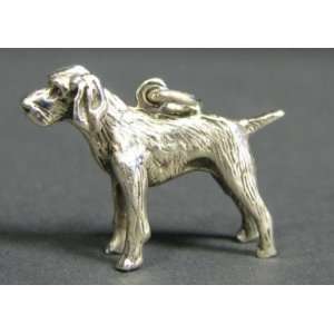  ORB Sterling Silver Dog Charm German Shorthair Pointer 