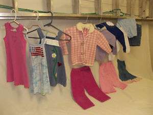 Lot of Baby Girls Clothes Size 3T  19 Piece    
