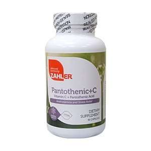  Zahlers Pantothenic Acid + Vitamin C   90 Capsules: Health 