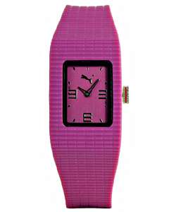 Puma Womens Vega Purple Rubber Watch  