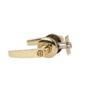   S51PD 605 Bright Brass Jupiter Keyed Entry Handle: Home Improvement