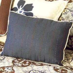  Indonesian Currents Pillow White Dot