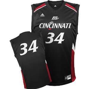Adidas Cincinnati Bearcats Replica Basketball Jersey:  