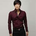 New Hot Mens Casual Long Sleeve Shirts Slim fit Stylish Luxury 2 