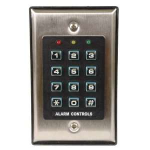  Alarm Controls Indoor Keypad Fully Programmable 5 Ampere 